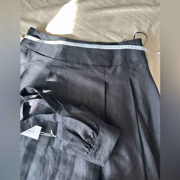 Reformation Santana Linen Set Size 10 - Picture 9 of 10